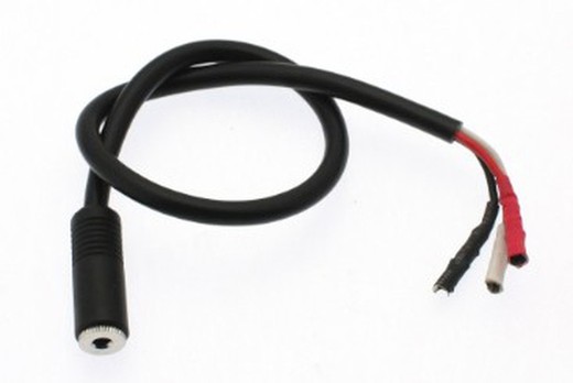 Adaptador SCX a Jack stereo 3mm.