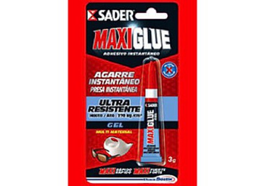 Adhesivo Maxiglue Ciano Gel 3gr.