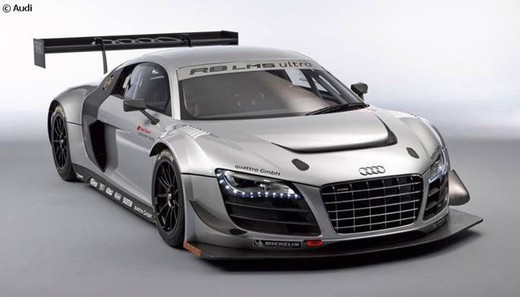 Audi R8 GT3 Test Car Lightened