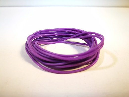 Cable eléctrico 1,2mm morado