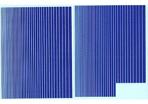 Calca CRP lineas 0,5-5mm azules