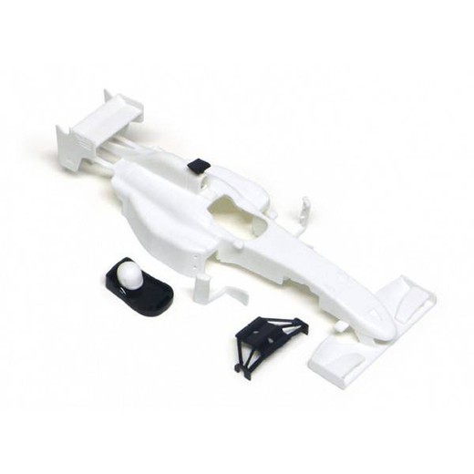 Carroceria F1 All Slot Cars en kit blanca