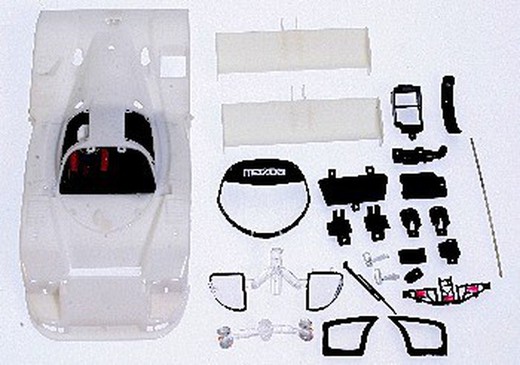 Carrocería Mazda 787B kit blanco