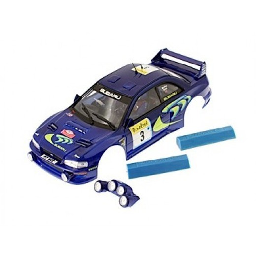 Carroceria Subaru WRC azul