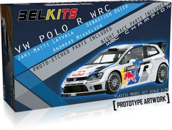 Carroceria Volkswagen Polo WRC 1:24