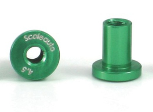 Casquillo sujeccion H 4,5 mm Verde