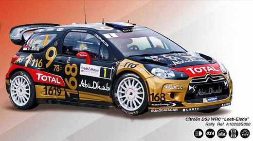 Citroen DS3 WRC nº1 Loeb-Elena