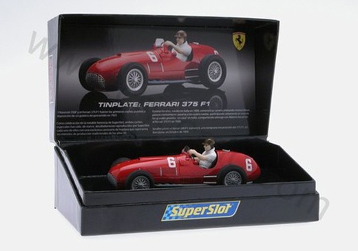 Coche Ferrari 375 Tinplate F1 1950