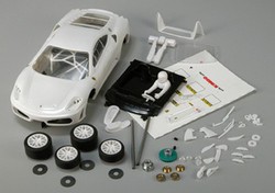 Coche Ferrari F430 kit blanco