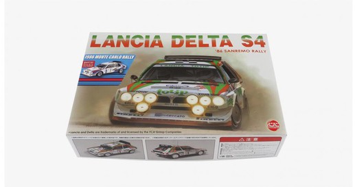 Coche Lancia Delta S4 1:24 en Kit