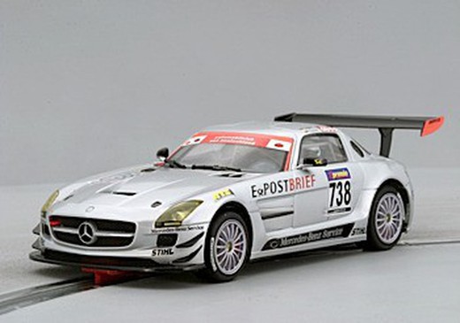 Coche Mercedes SLS GT 24h. Nurburgring