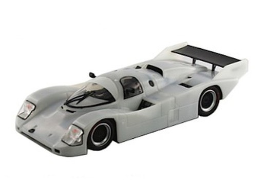 Coche Porsche 962 en kit blanco