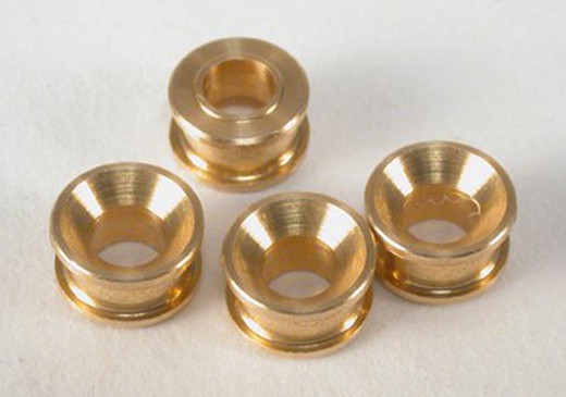 Cojinete bronce 5mm. tipo U para chasis