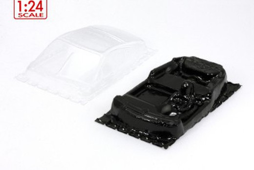 Interior aligerado Jaguar XKR 1:24