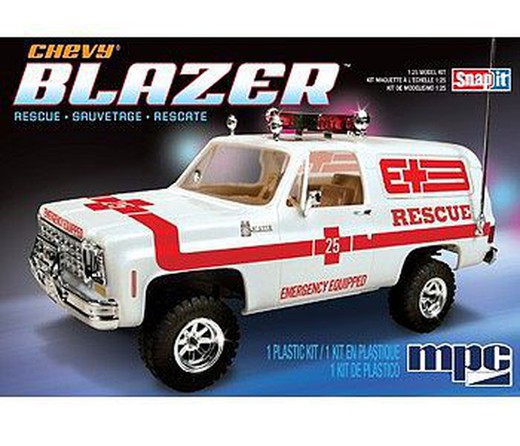 Maqueta Chevy Blazer Truck 1/25