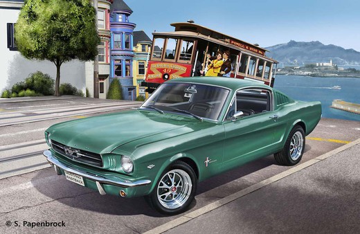 Maqueta Ford Mustang Fastback 1/24