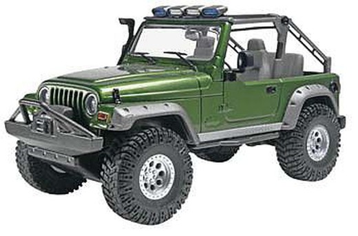 Maqueta Jeep Rubicon 2003 1/25