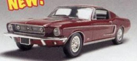 Maqueta Mustang GT 1968 1:25