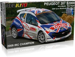 Maqueta Peugeot 207 S2000 IRC 1/24