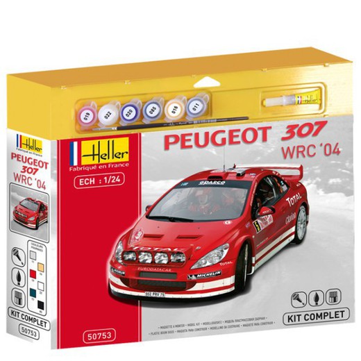 Maqueta Peugeot 307 WRC 1:24