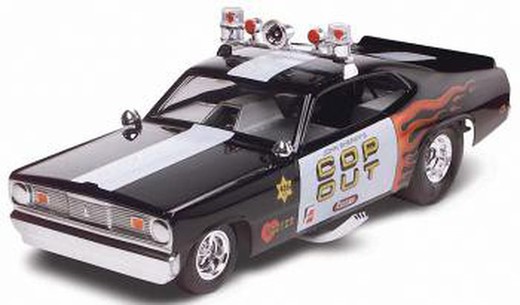 Maqueta Plymouth Duster Cop Out 1:24