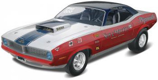 Maqueta Plymouth Hemi Cuda 1:25