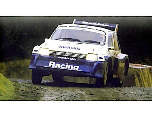 Mg Metro 6R4 RAC rally 1986 15 mcrae