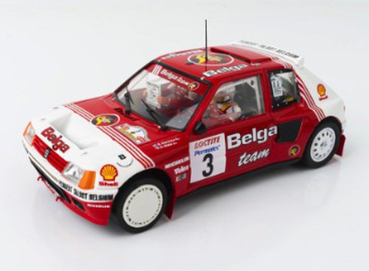 Peugeot 205 T16 Evo1 Belga Ypres 85'