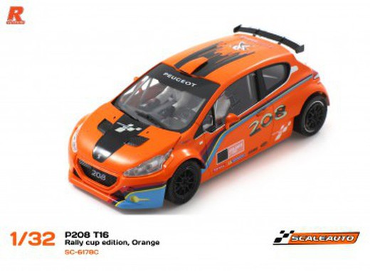 Peugeot 208 T16 Cup Edition AW R-Version Naranja