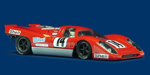 Porsche 917K Brands Hatch 1970 #14 SW Rojo