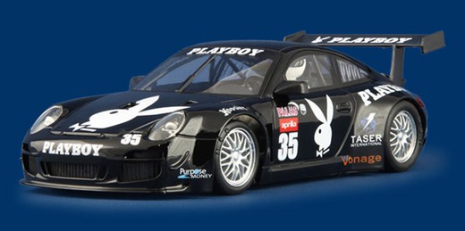 Porsche 997 GT Daytona 2007 PLAYBOY #35 Negro