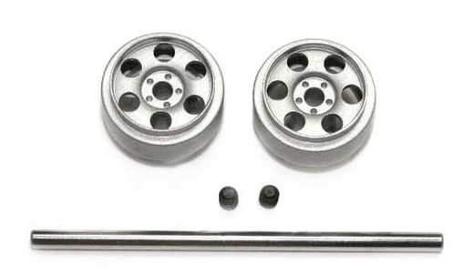 Rally Kit  (2 Llantas 15 x 8.5 mm. + Eje 50 x 2.38 mm.)