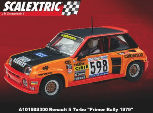 Renault 5 Turbo Calberson - Primer Rally 1979 -