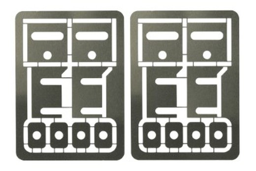 Separadores Metálicos de 0.1mm para Soporte