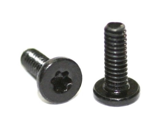 Tornillos Torx T6 M2 x 4mm Cabeza Extraplana