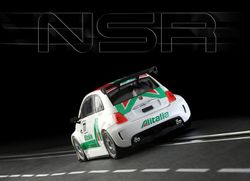 Abarth 500 Assetto Corse Alitalia n.77