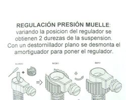 Amortiguador EVO regulable horquilla