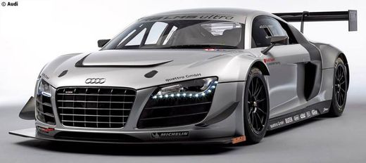 Audi R8 GT3 Test Car Lightened
