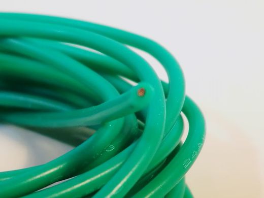 Cable eléctrico 1,6mm verde