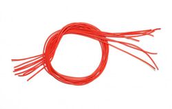 Cable eléctrico de silicona 1,00 mm naranja