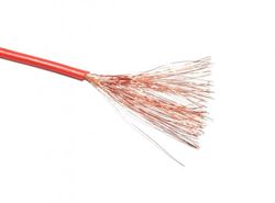 Cable eléctrico de silicona 1,00 mm naranja