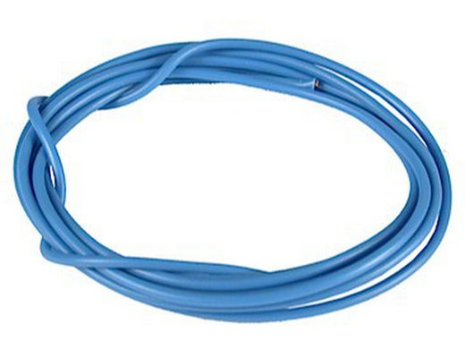Cable silicona extraflexible 1m. Azul