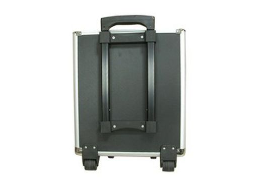 Caja aluminio 4 piezas c/ruedas y asa