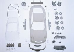 Carroceria Mercedes SLS AMG GT3 1:24