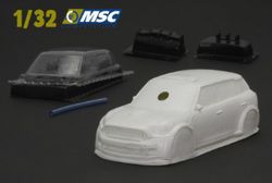 Carrocería Mini Countryman WRC fibra 1:32