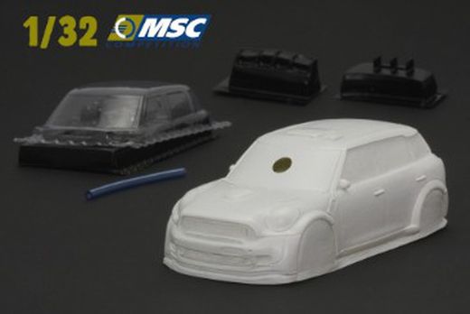 Carrocería Mini Countryman WRC fibra 1:32