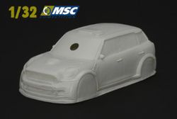 Carrocería Mini Countryman WRC fibra 1:32