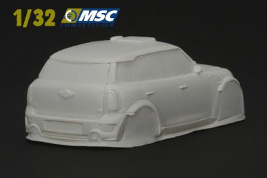 Carrocería Mini Countryman WRC fibra 1:32