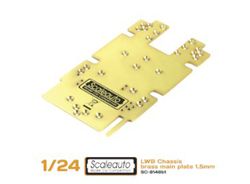 Central chasis SC-8002 LWB en latón 1,5mm