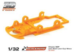 Chasis 3DP para Seat Leon Cup Ninco